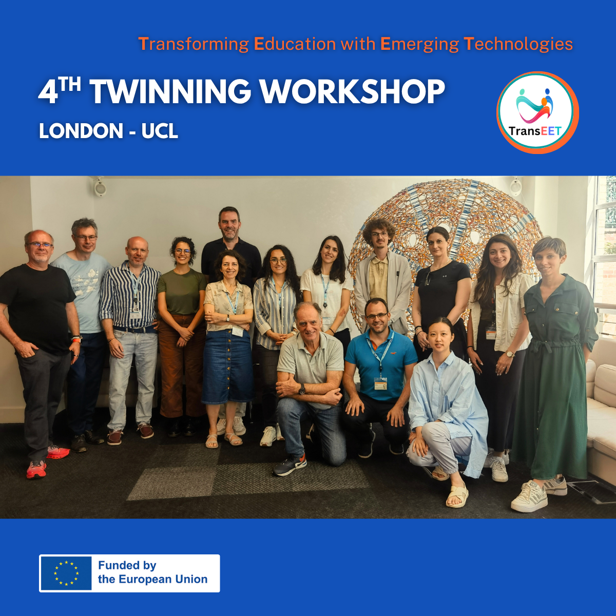 🌟 Fourth Twinning Workshop in London 🌟